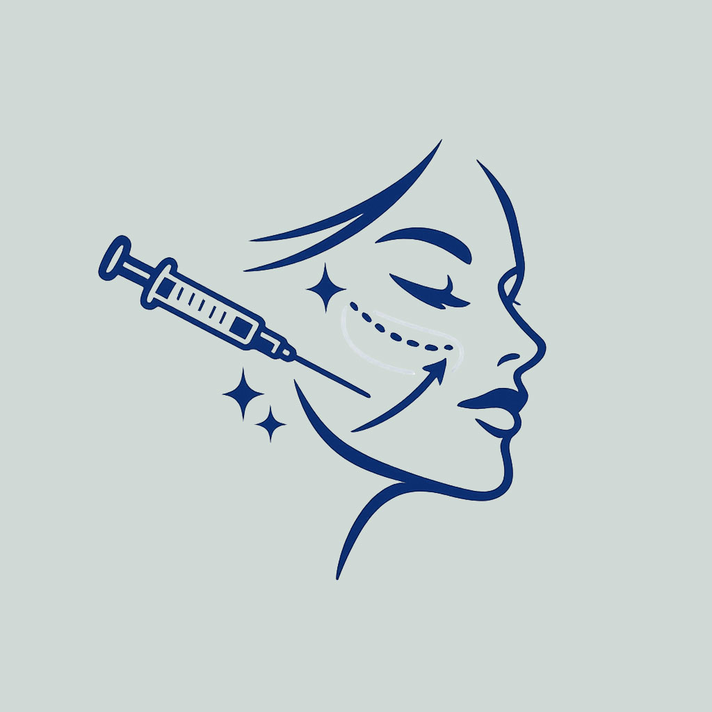 cheek fillers melbourne vector